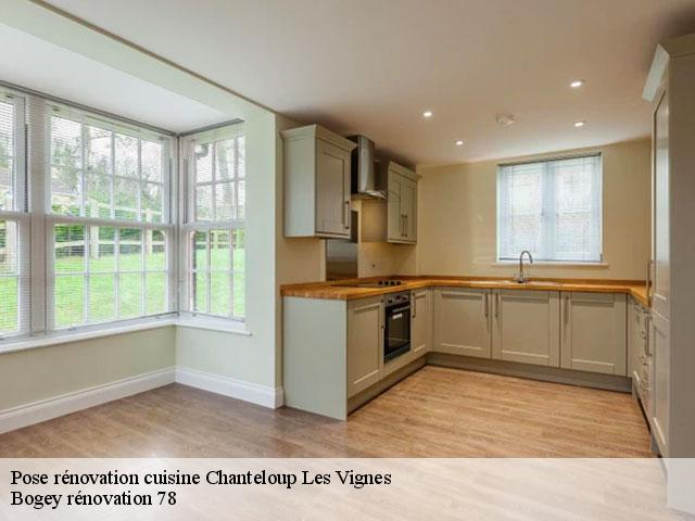 Pose rénovation cuisine chanteloup-les-vignes-78570 Bogey rénovation 78