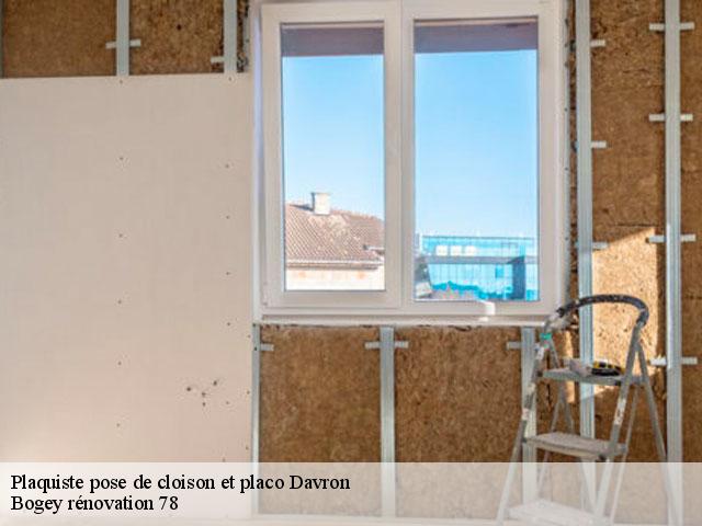 Plaquiste pose de cloison et placo davron-78810 Bogey rénovation 78
