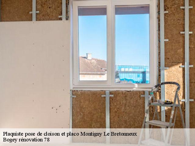 Plaquiste pose de cloison et placo montigny-le-bretonneux-78180 Bogey rénovation 78