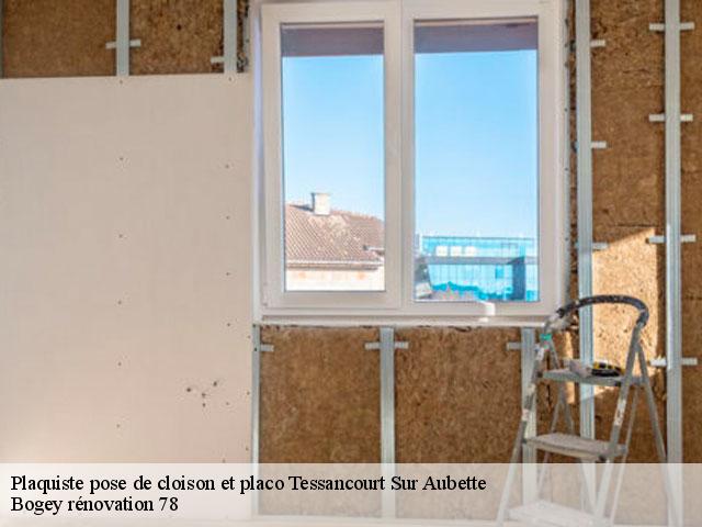 Plaquiste pose de cloison et placo tessancourt-sur-aubette-78250 Bogey rénovation 78
