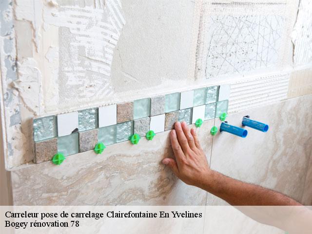Carreleur pose de carrelage  78120