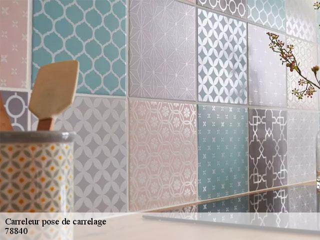 Carreleur pose de carrelage 78840